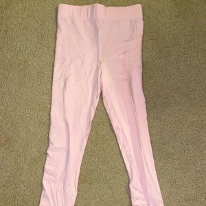 Baby pink leggings
